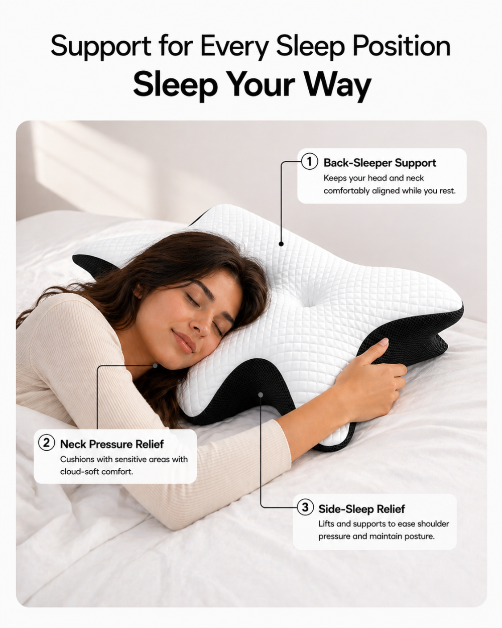 Premium Ergonomic Pillow