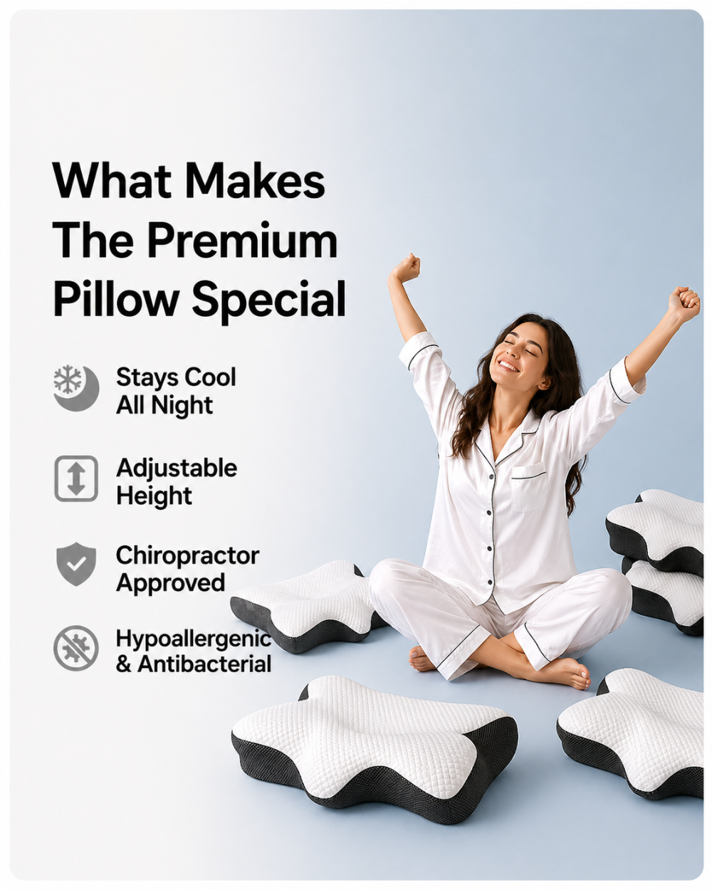 Premium Ergonomic Pillow
